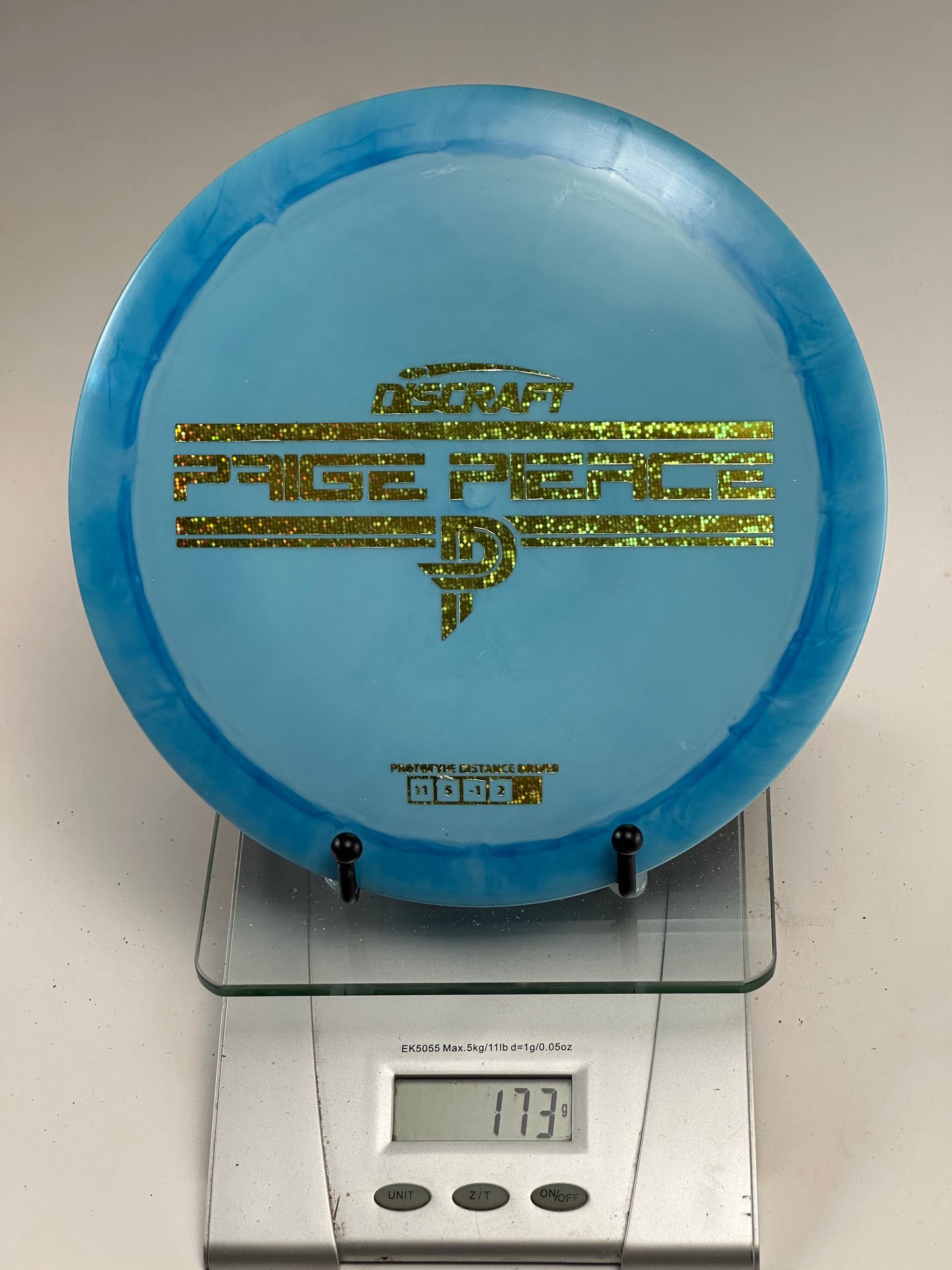 Discraft Drive ESP Prototype (Paige Pierce) 173g Blue Swirl