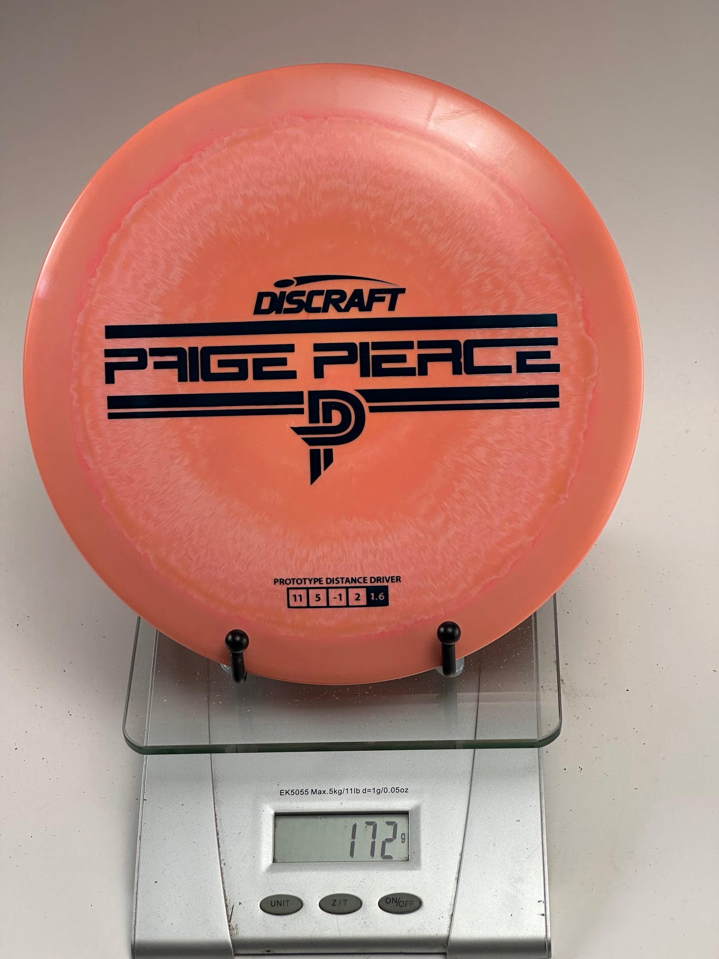 Discraft Prototype Drive ESP Swirl (Paige Pierce) 172g Orange