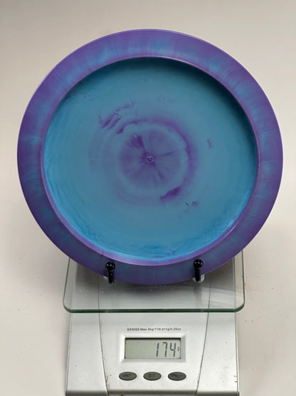 Discraft Drive ESP Swirl Prototype (Paige Pierce) 174g Purple/Teal