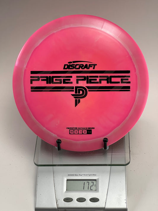 Discraft Drive ESP Prototype Paige Pierce Stamp 172g Swirly Pink