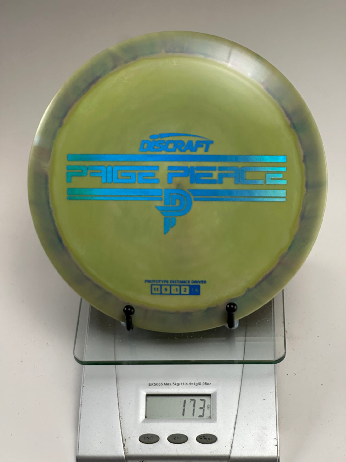 Discraft Paige Pierce Drive ESP Prototype 173g Swirly Olive Green