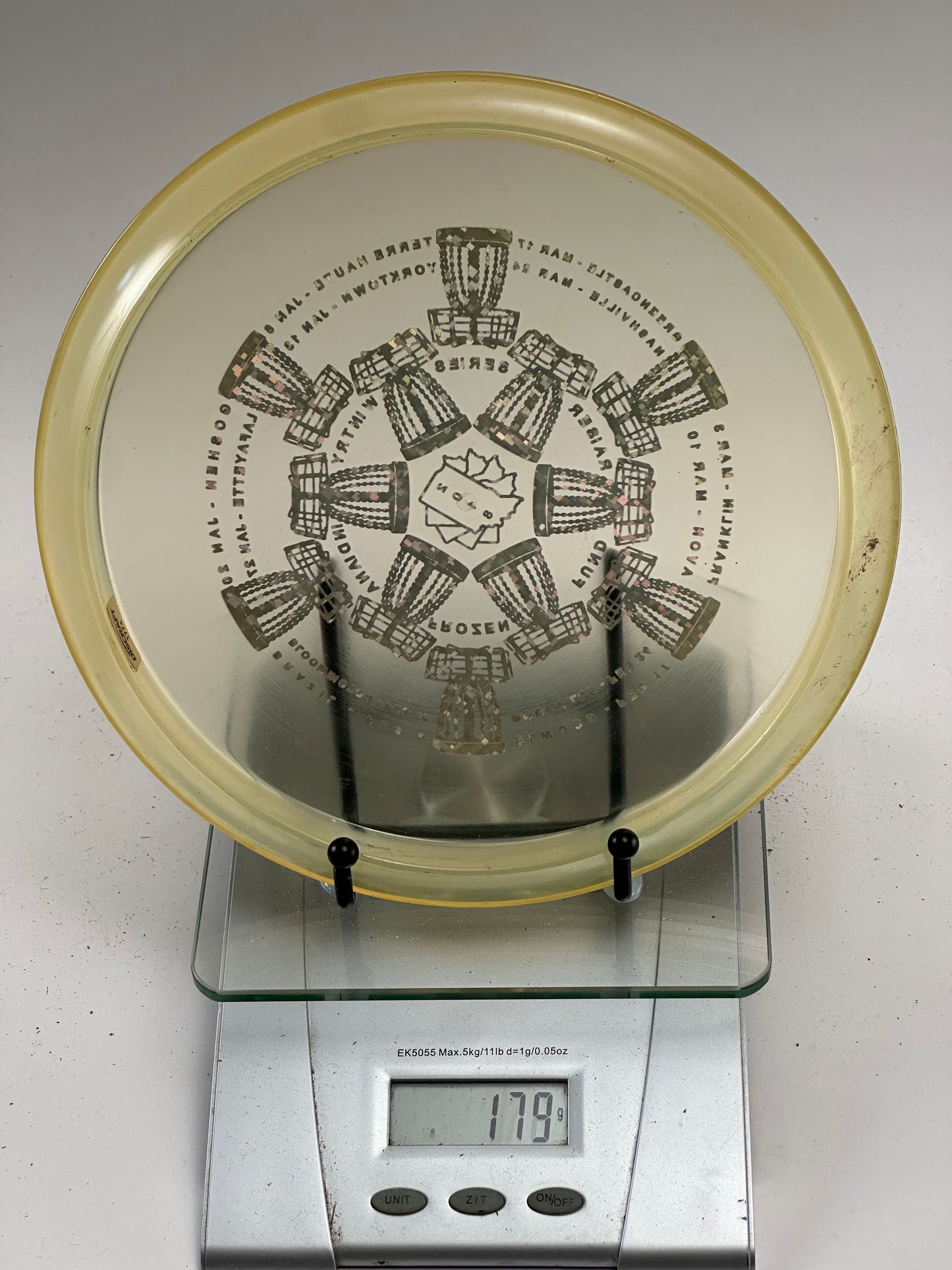 Discraft Drone Crystal Plastic – Indiana Tournament Fundraiser Stamp