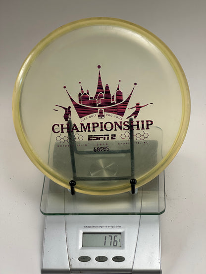 Discraft ESP Fierce (Clear Yellow Tint) | 2020 DGPT Championship Stamp