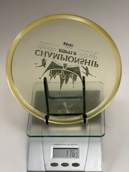 Discraft ESP Fierce (Clear Yellow Tint) | 2020 DGPT Championship Stamp