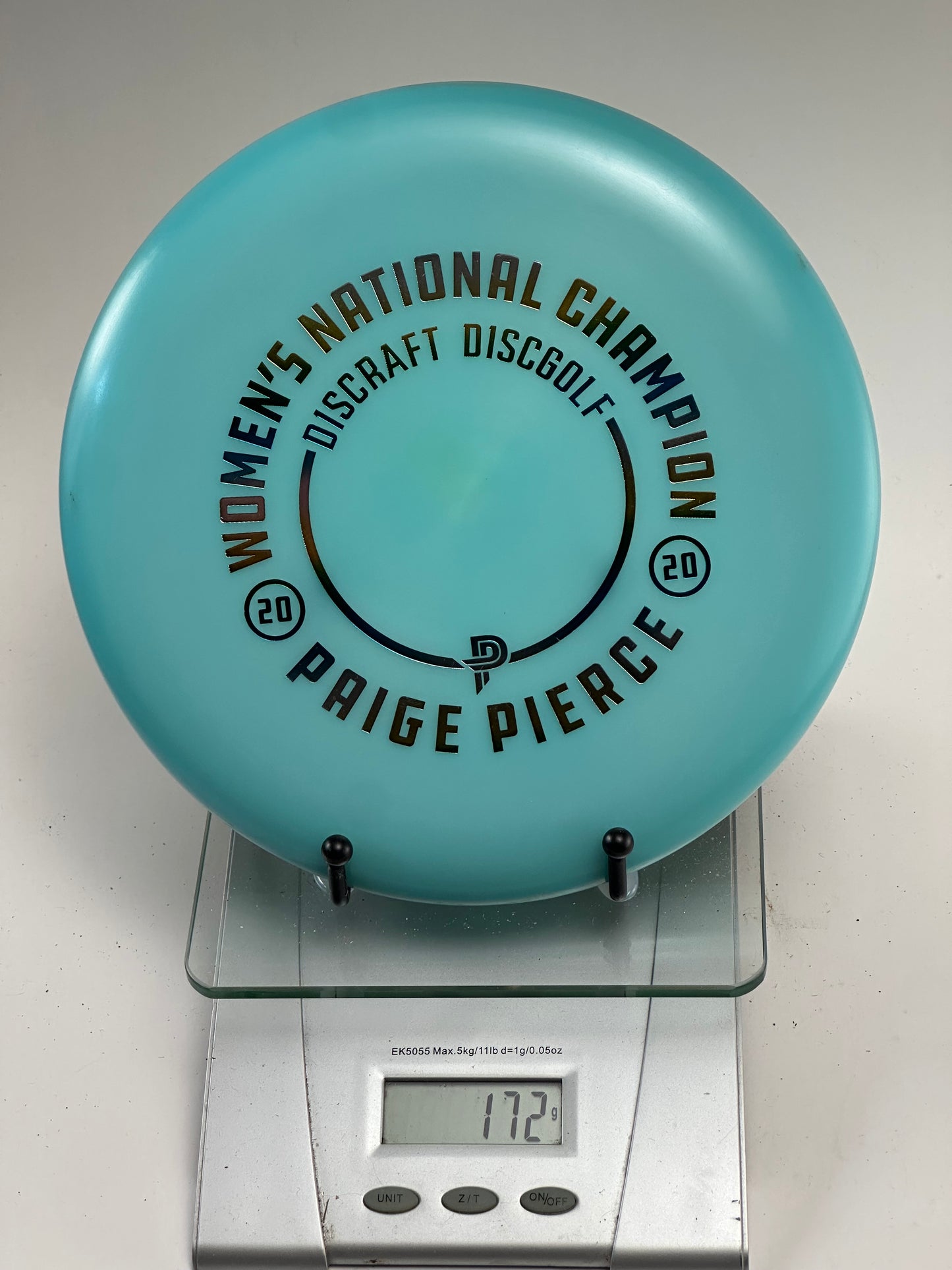 Discraft ESP Fierce Paige Pierce Women’s National Champion Stamp (Teal)