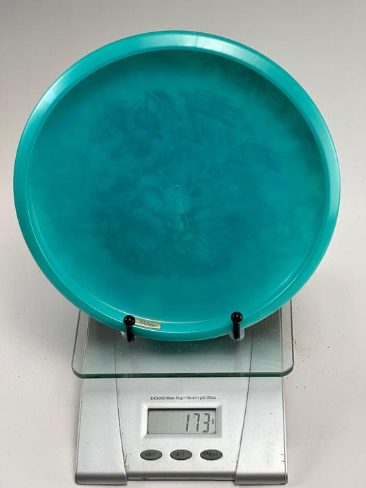 Discraft Big Z Fierce turquoise 2021 Ledgestone lion stamp