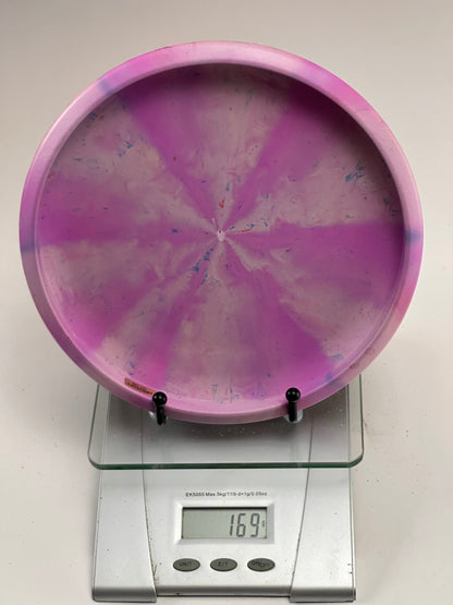 Discraft Jawbreaker Fierce Putter – Marbled Pink, Blue Holo Prototype Stamp