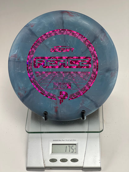 Discraft Jawbreaker Fierce Putter – Marbled Blue w/ Pink Holo Grid Stamp