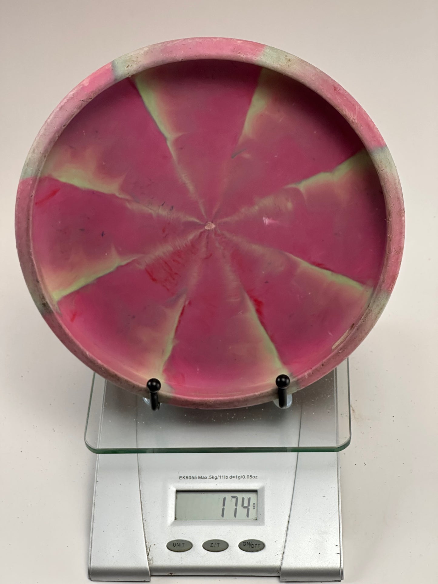 Discraft Jawbreaker Fierce Putter – Marbled Pink/White Grid Stamp