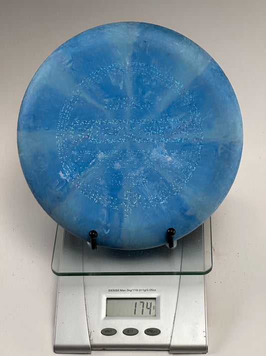 Discraft Jawbreaker Fierce Putter (Paige Pierce) | Marbled Blue Grid Stamp