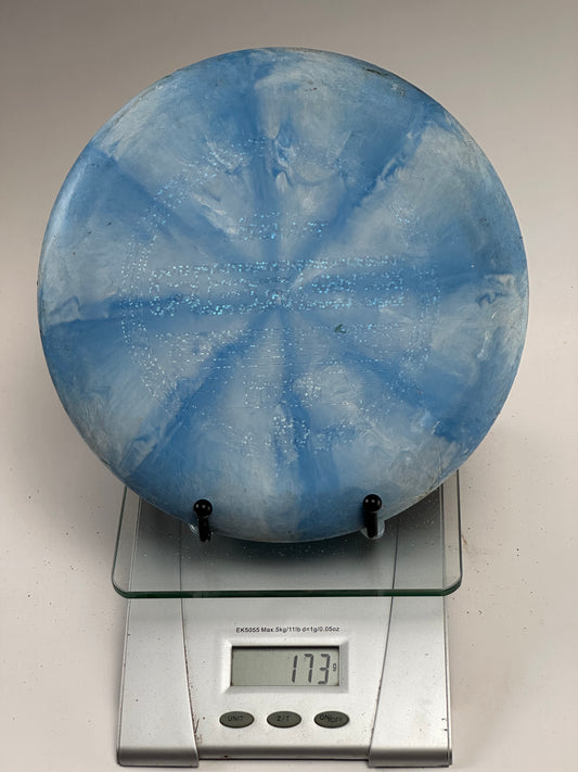 Discraft Jawbreaker Fierce (Paige Pierce) Marbled Blue Grid Stamp - 173g