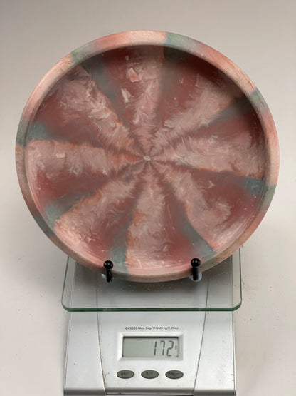 Discraft Jawbreaker Fierce Putter – Marbled Pink/Blue, Holographic Grid Stamp
