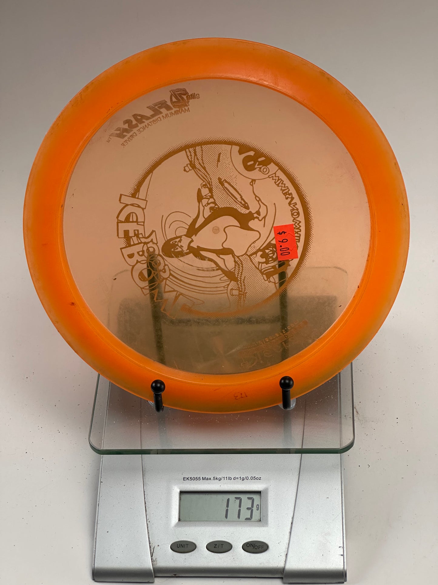 Discraft Z Flash – Ice Bowl 2003 Stamp, Orange 172g