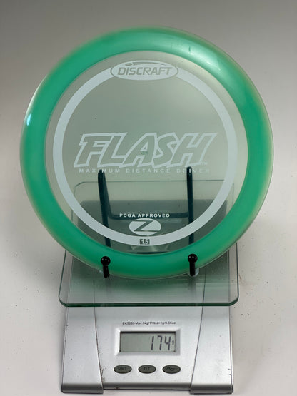 Discraft Z Flash Distance Driver (Transparent Green) 174g