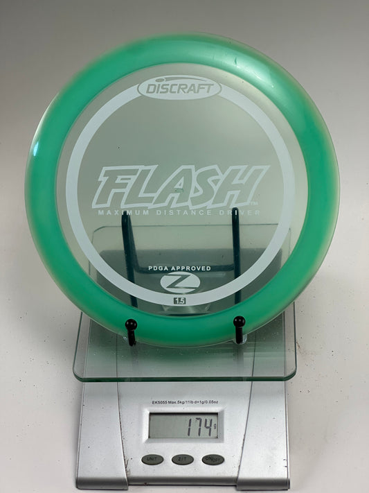 Discraft Z Flash Distance Driver (Transparent Green) 174g