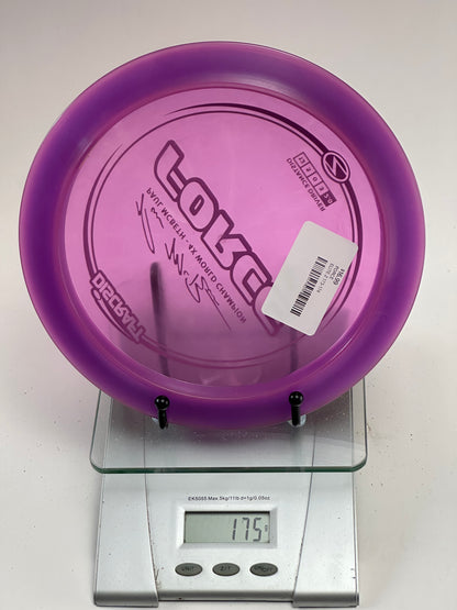 Discraft Z Force Distance Driver – Paul McBeth 4X Stamp (Purple)