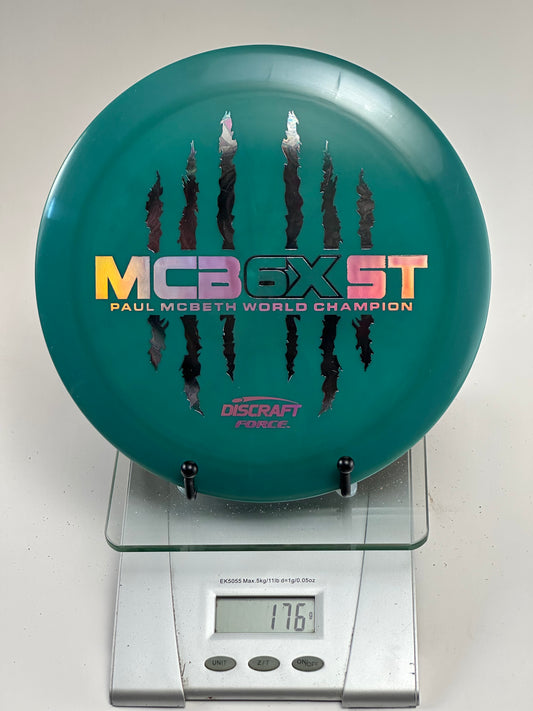 Discraft Force Z 6X Paul McBeth Claw Stamp Distance Driver