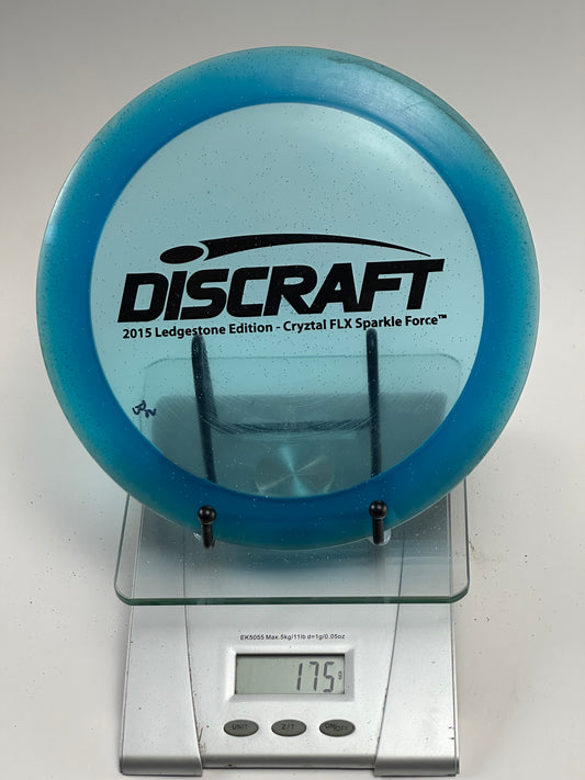 Discraft Force Cryztal FLX Sparkle (2015 Ledgestone Edition) Distance Driver