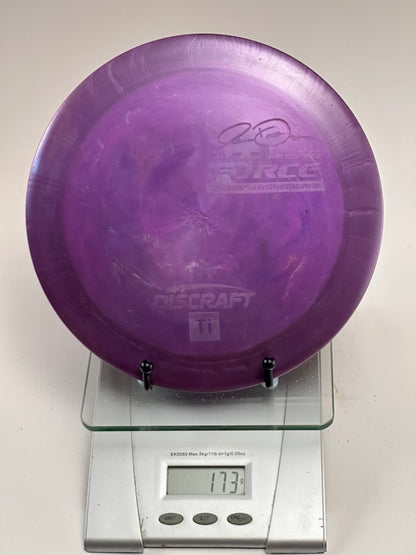 Discraft Force Ti (Titanium) Distance Driver 173g - Purple Swirl
