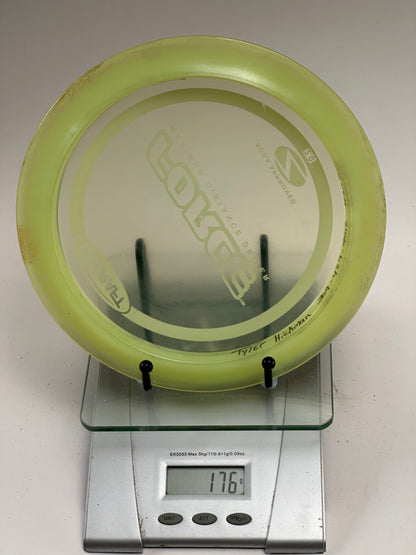 Discraft Force Z Line Distance Driver (Translucent Yellow-Green)