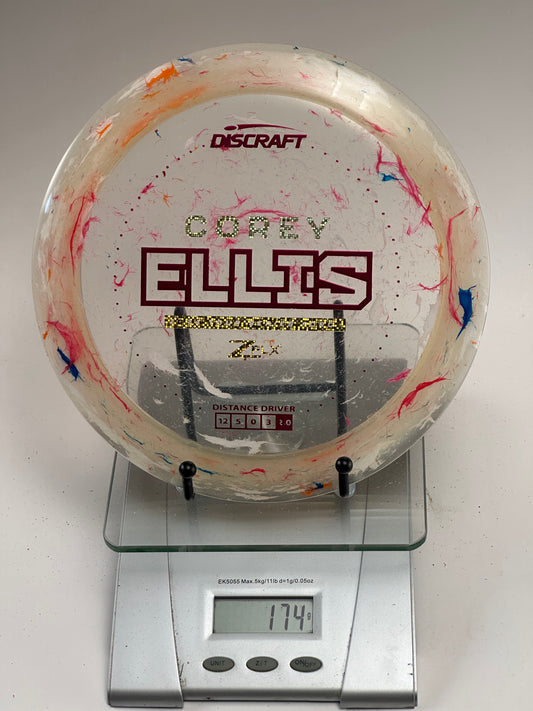 Discraft Force Z SE/FX Glitter Corey Ellis Tour Series (Clear Splatter)