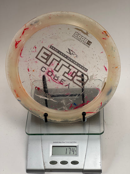 Discraft Force Z SE/FX Glitter Corey Ellis Tour Series (Clear Splatter)