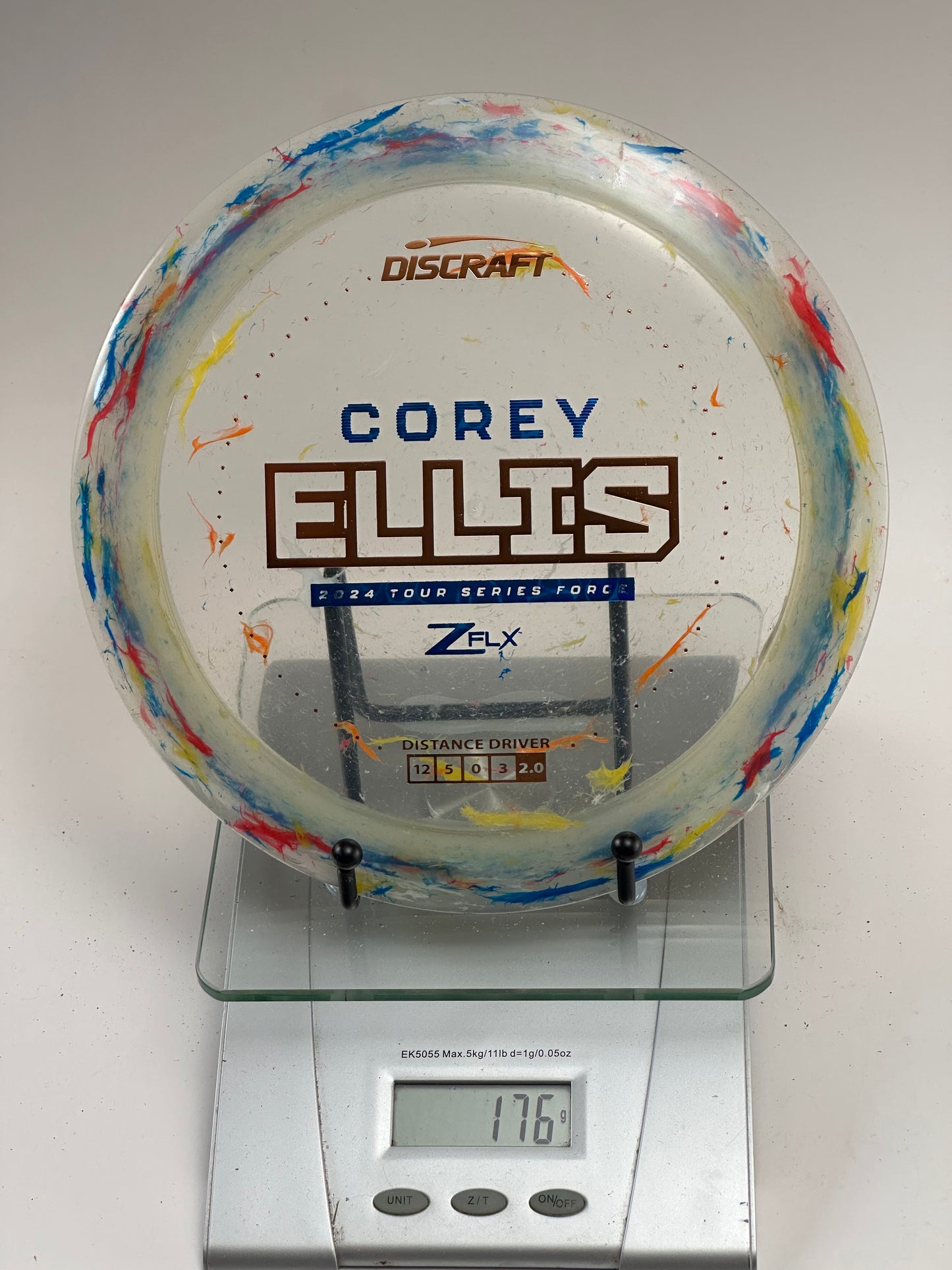 Discraft Force Z FLX Corey Ellis 2024 Tour Series (Swirly Rim)