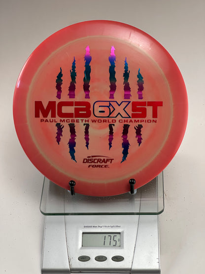 Discraft Z Force (Paul McBeth 6x MCB6XST) Distance Driver