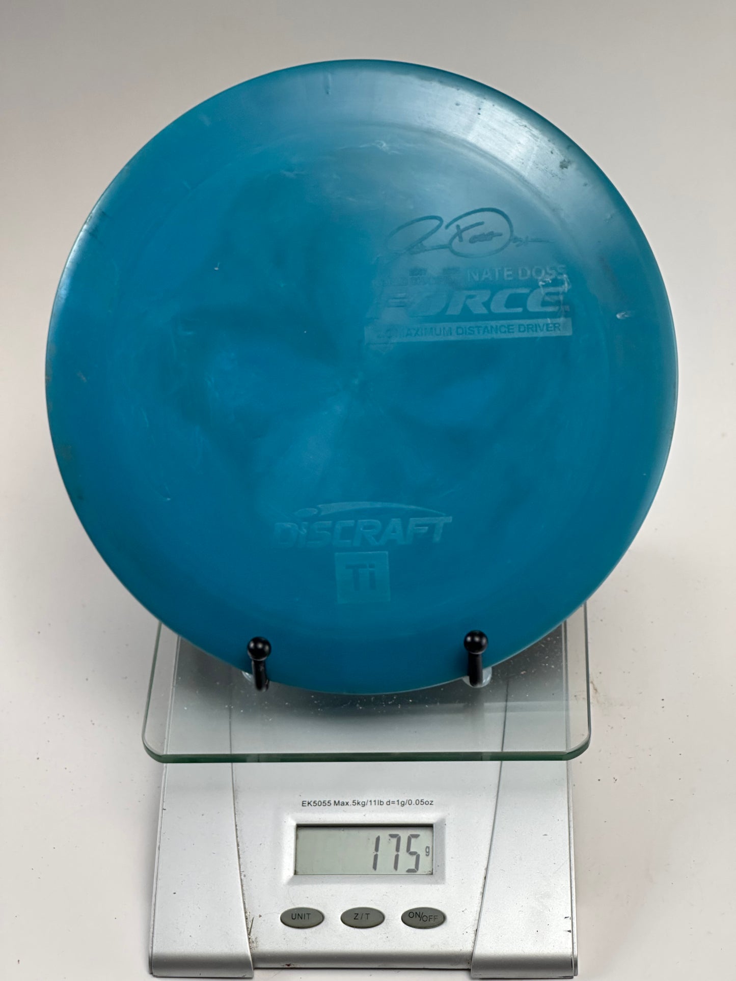 Discraft Ti Force (Nate Doss) Distance Driver - Blue 175g