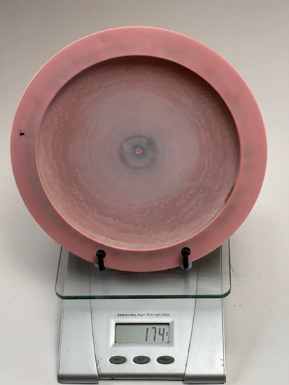 Discraft ESP First Run Hades Distance Driver (Swirly Pink, 174g)