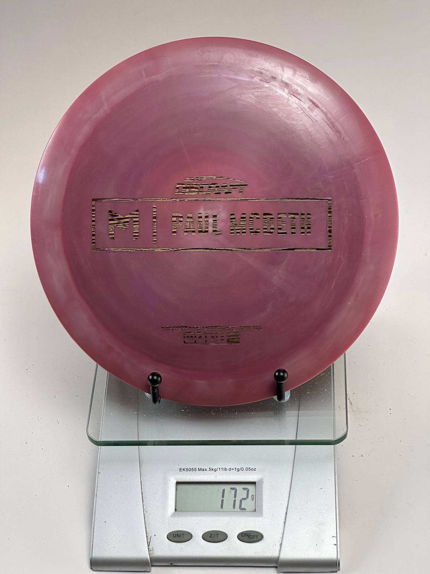 Discraft ESP Prototype Hades Distance Driver - Paul McBeth Gold Stamp