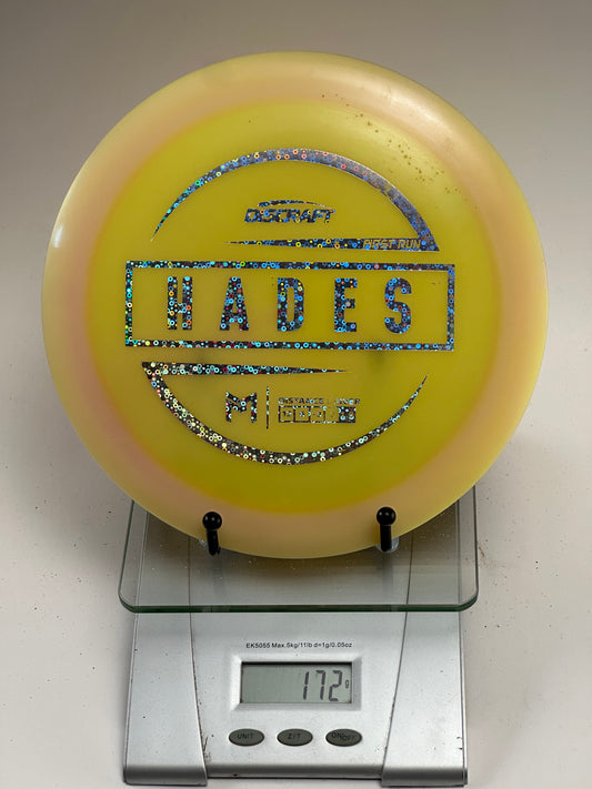 Discraft ESP First Run Hades Distance Driver - Yellow/Pink Rim