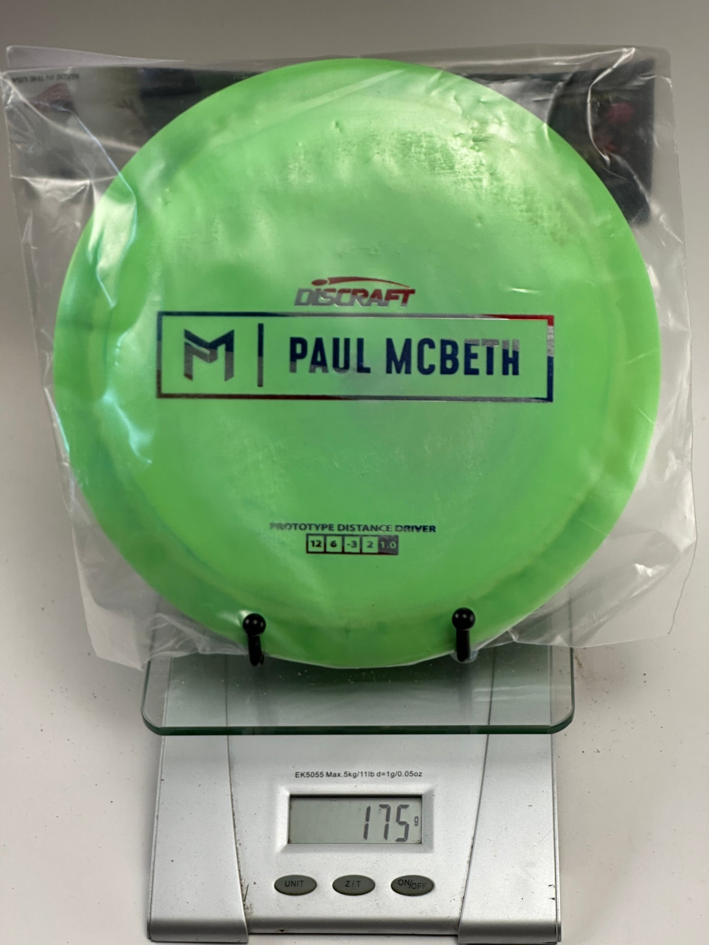 Discraft Hades ESP Prototype Distance Driver (Paul McBeth Stamp) 175g