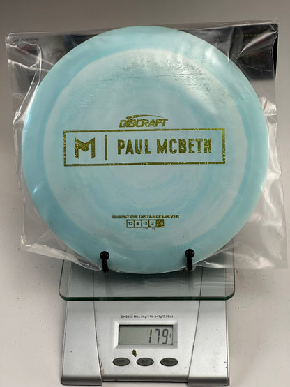 Discraft ESP Prototype Hades Distance Driver (Paul McBeth Stamp) - Light Blue