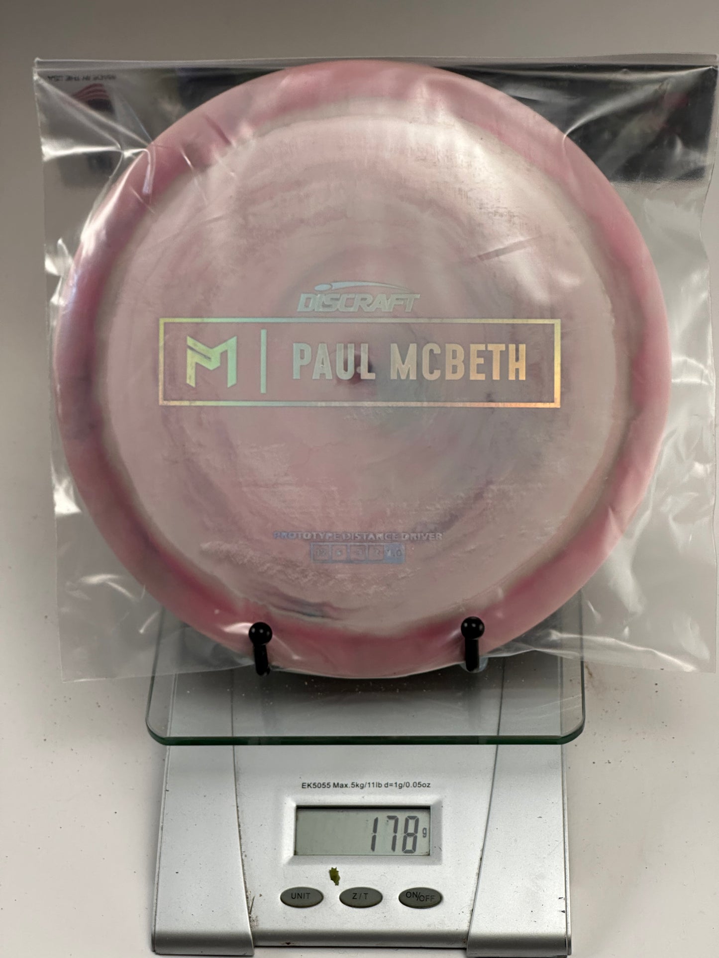 Discraft ESP Prototype Hades Distance Driver – Paul McBeth Stamp