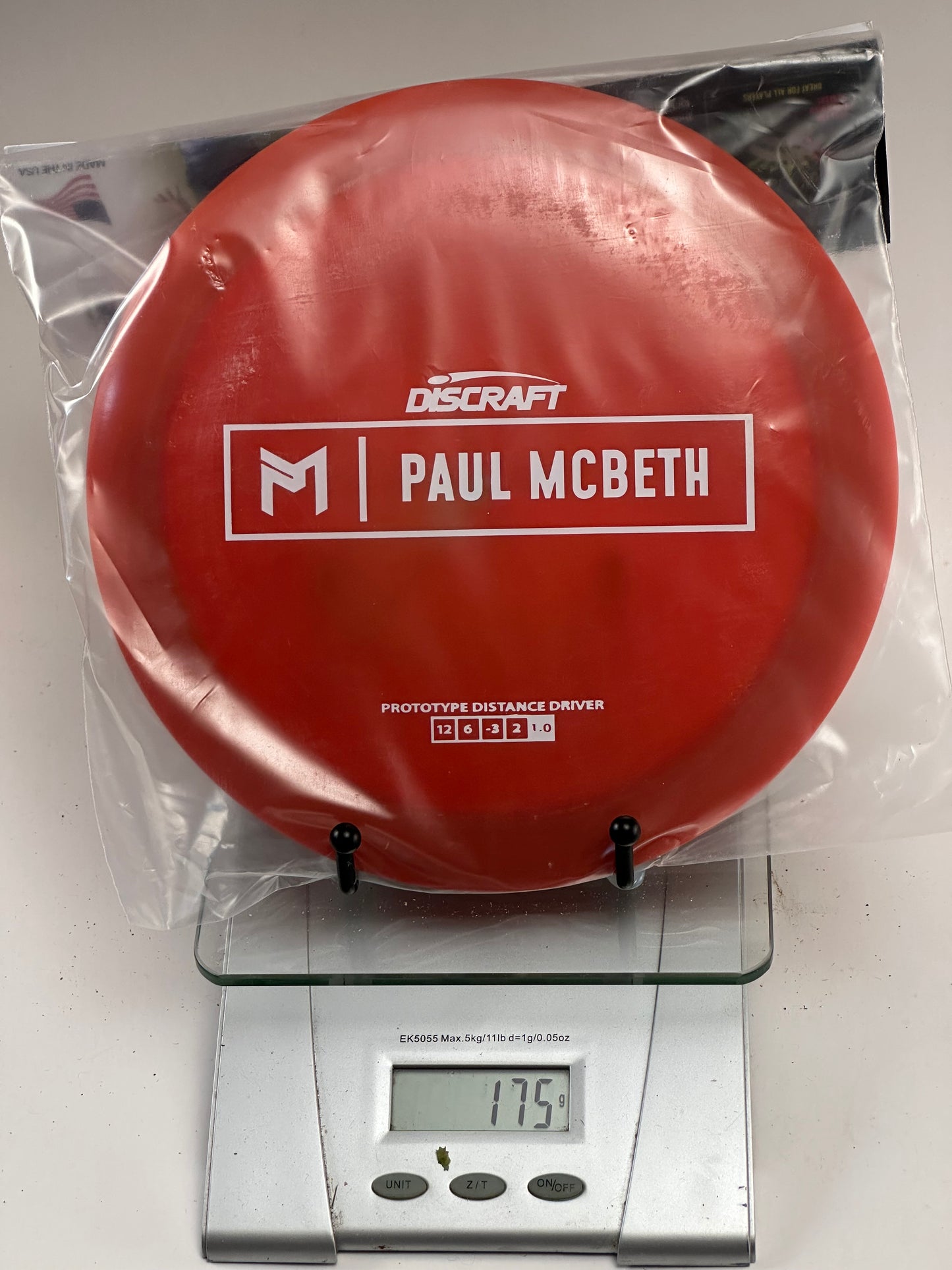 Discraft ESP Prototype Hades (Paul McBeth) Distance Driver 175g