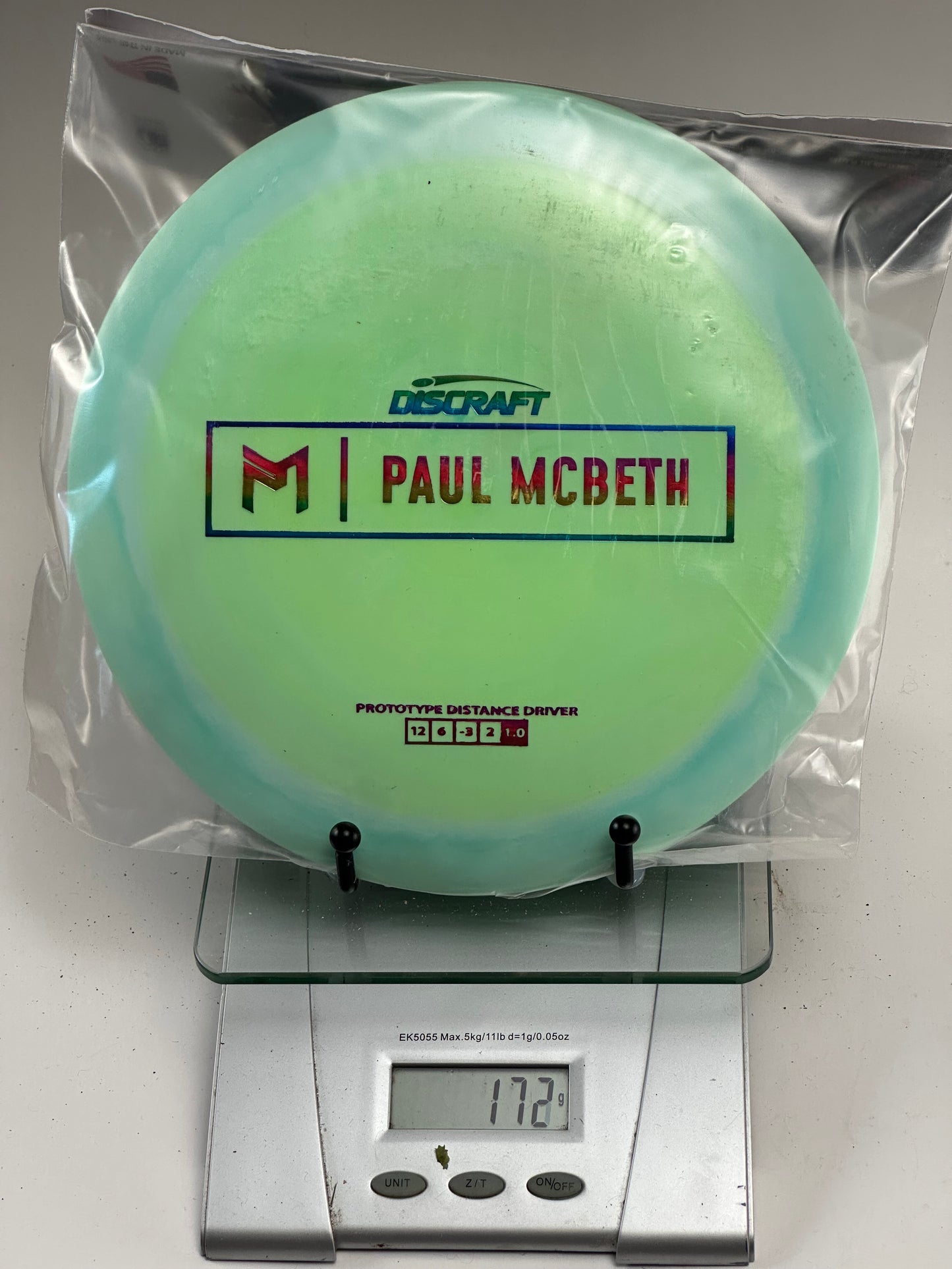 Discraft Hades ESP Prototype Distance Driver (Paul McBeth Stamp)