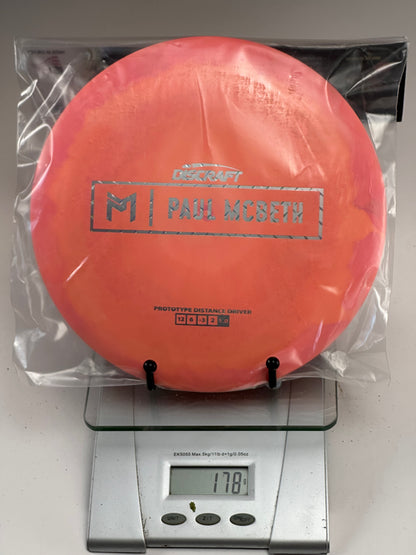 Discraft ESP Prototype Hades Paul McBeth Stamp Distance Driver