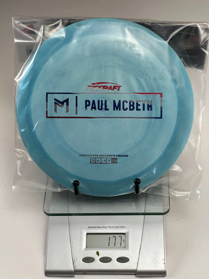 Discraft ESP Prototype Hades (Paul McBeth) Distance Driver - Blue 177g