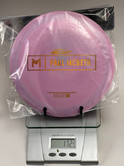 Discraft ESP Prototype Hades (Paul McBeth) Pink, Prototype Stamp
