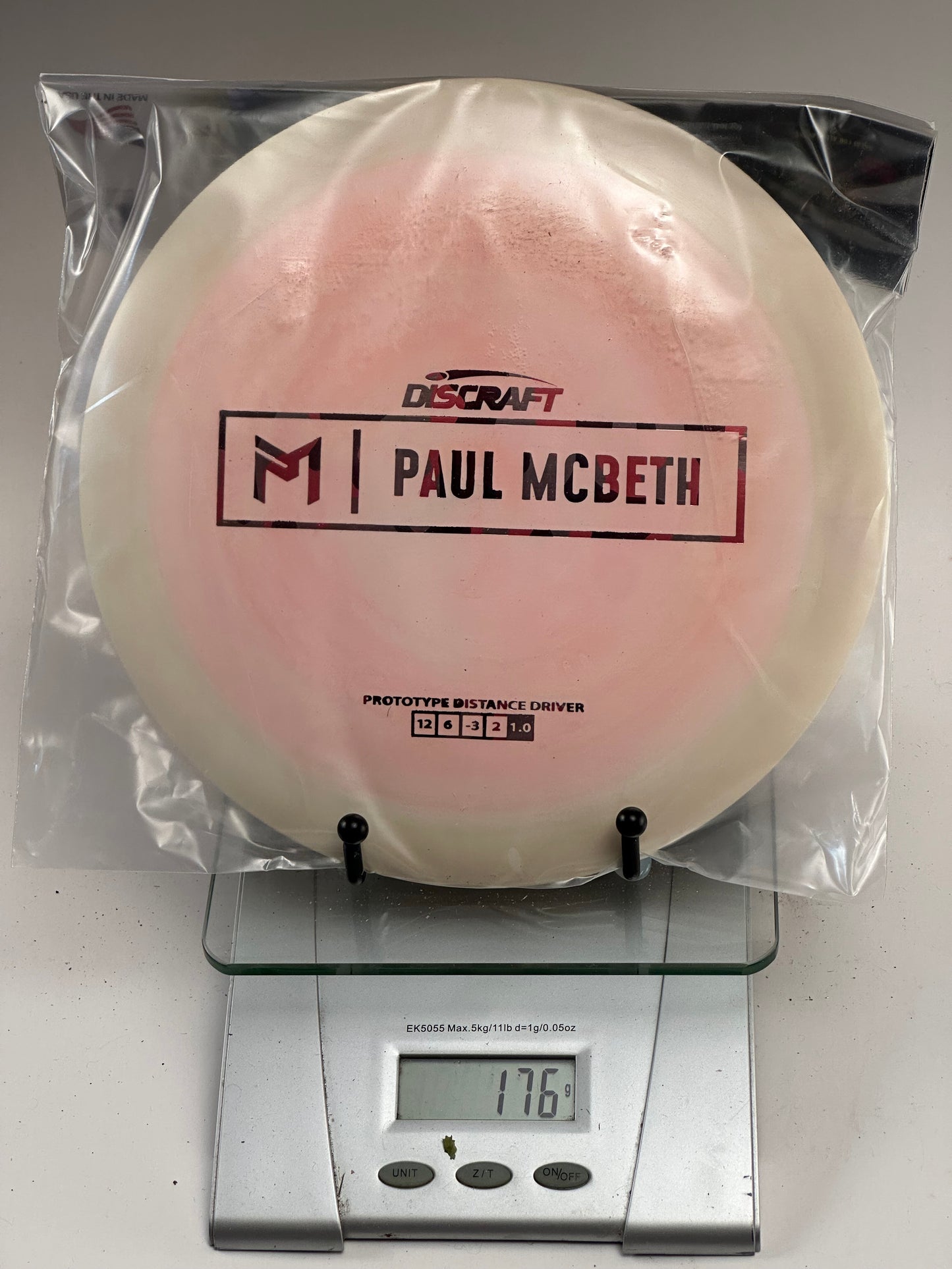 Discraft ESP Prototype Hades Distance Driver (Paul McBeth Stamp)