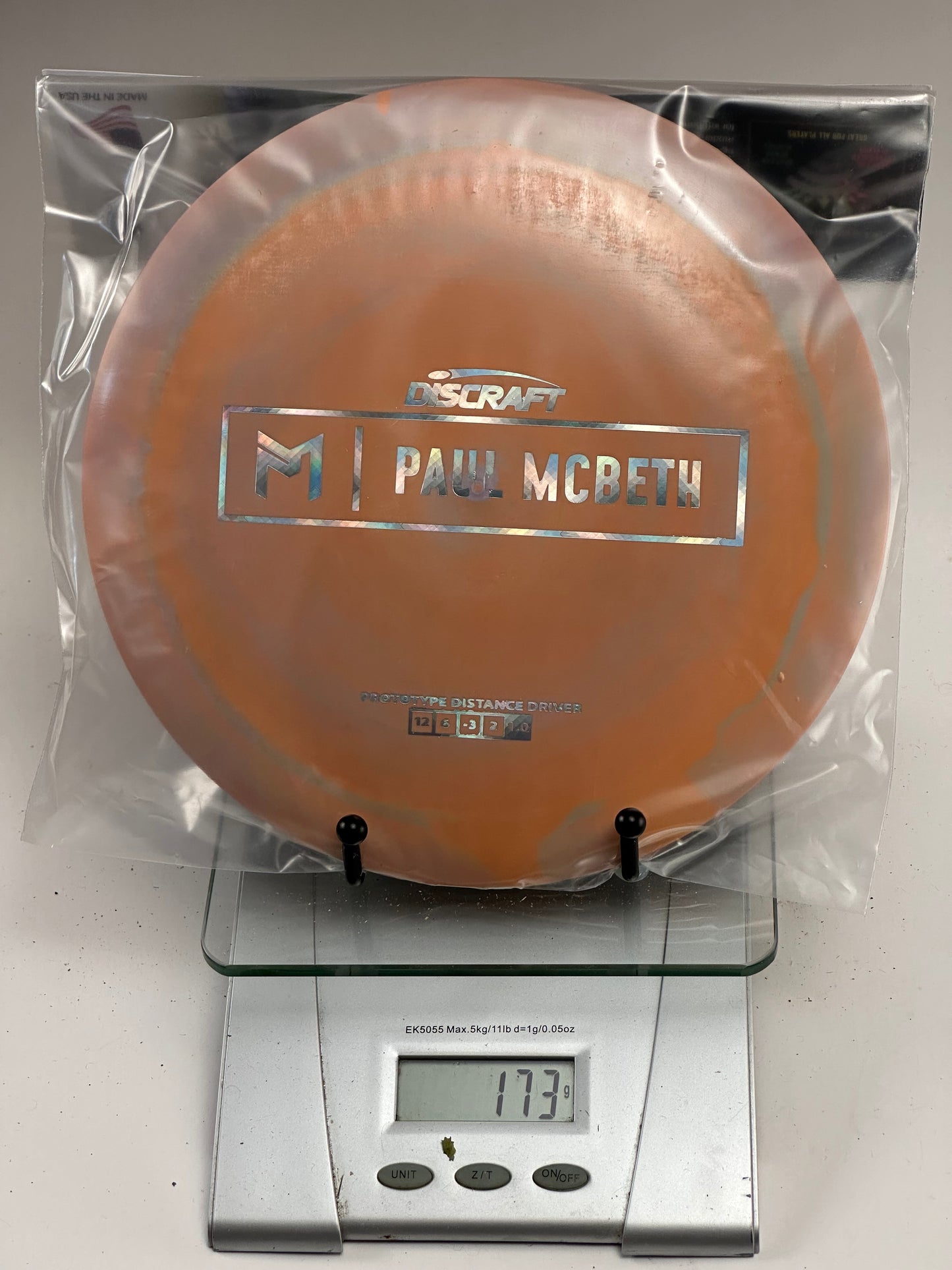 Discraft ESP Prototype Hades Distance Driver (Paul McBeth)