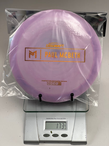 Discraft ESP Prototype Hades Paul McBeth Stamp - Purple Swirl 173g