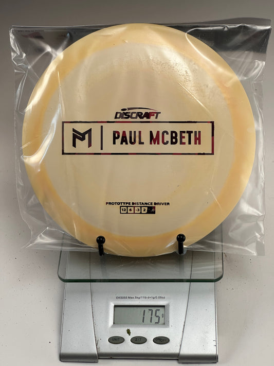 Discraft ESP Prototype Hades Paul McBeth Stamp 175g