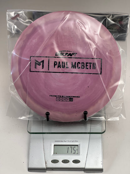 Discraft ESP Prototype Hades (Paul McBeth) Distance Driver - Pink Swirl