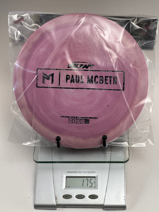 Discraft ESP Prototype Hades (Paul McBeth) Distance Driver - Pink Swirl
