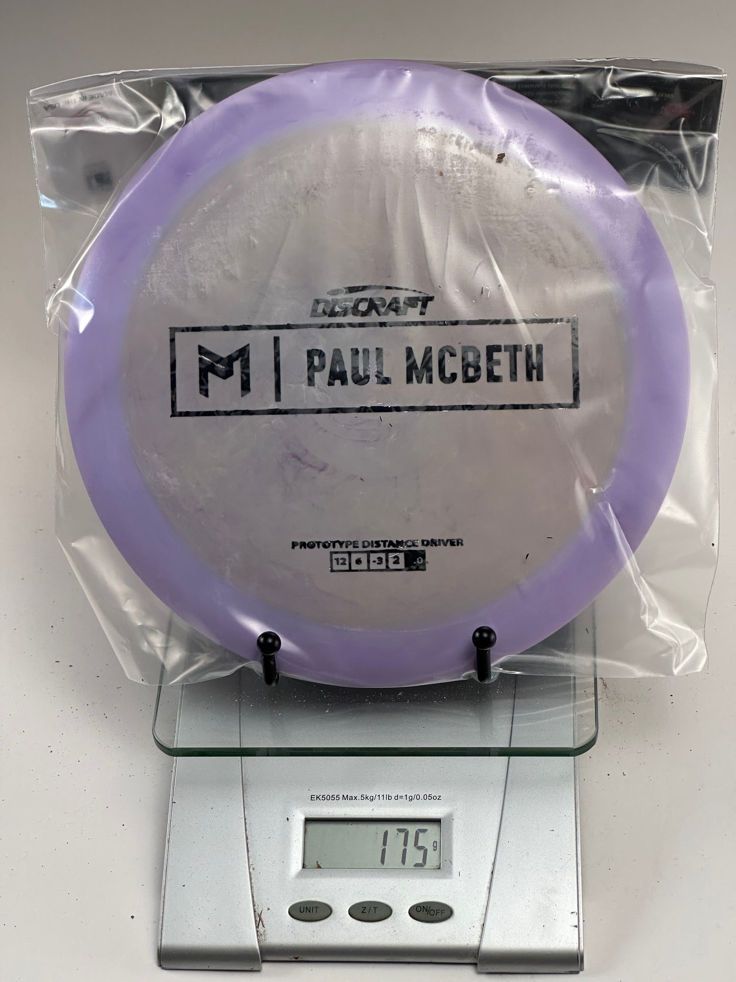 Discraft ESP Prototype Hades Distance Driver (Paul McBeth Stamp) 175g