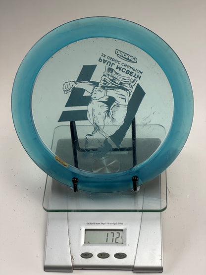 Discraft Z Special Edition Hades Paul McBeth 3X USDGC Champion (Clear Blue)