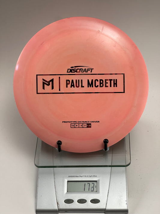 Discraft ESP Prototype Hades (Paul McBeth) Swirly Pink 173g