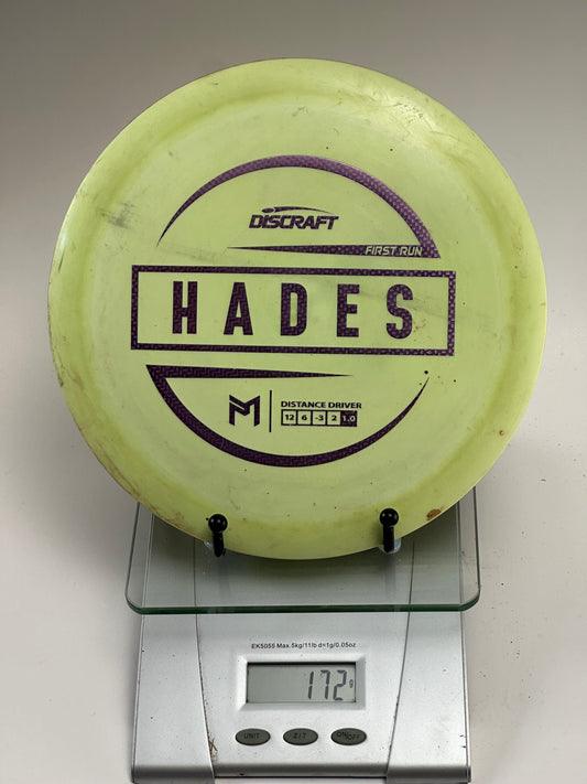 Discraft ESP First Run Hades Distance Driver - Yellow